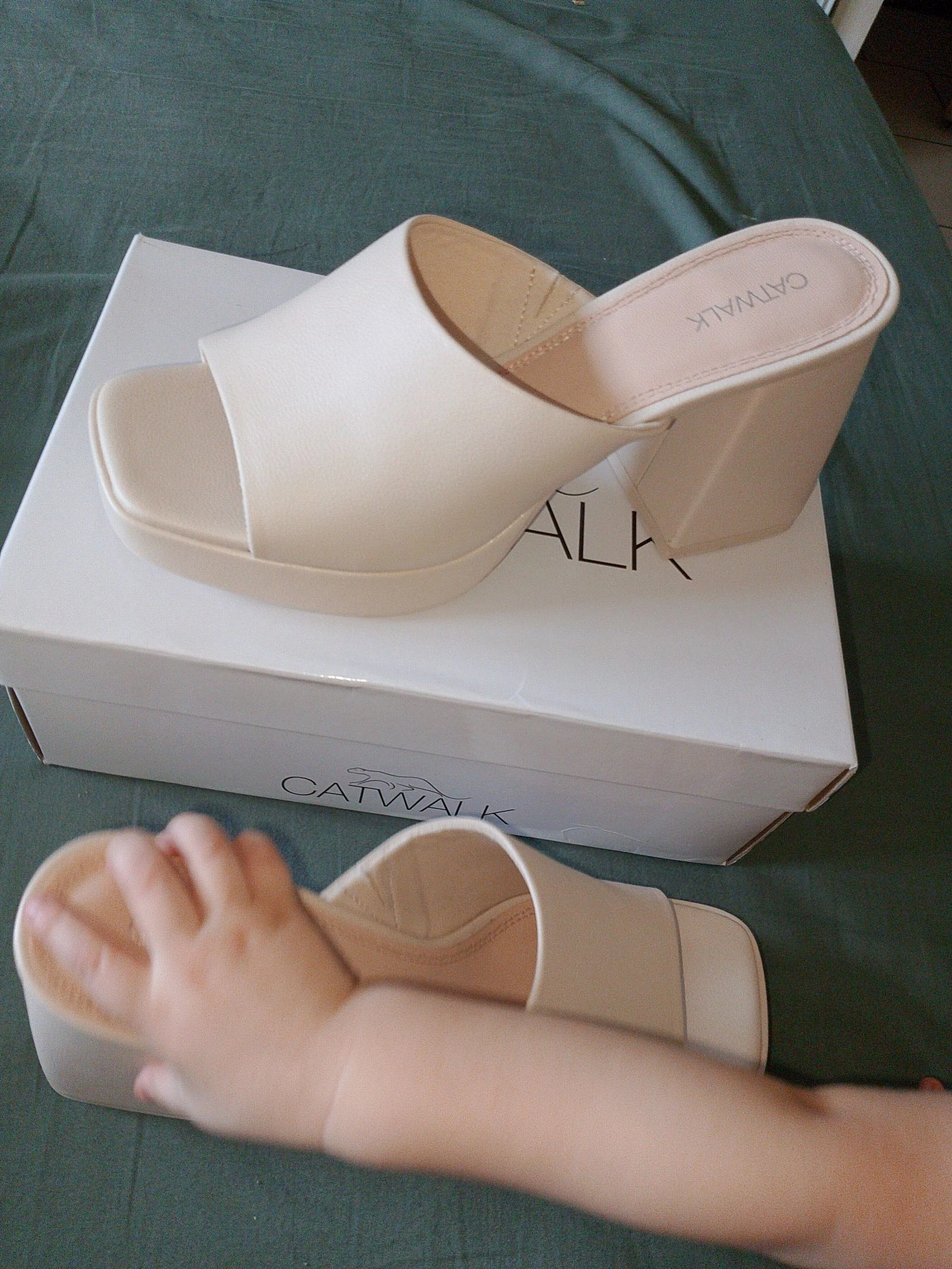 Mullas con tacón y plataforma Catwalk – Talla 40 – Nuevas – photo 4